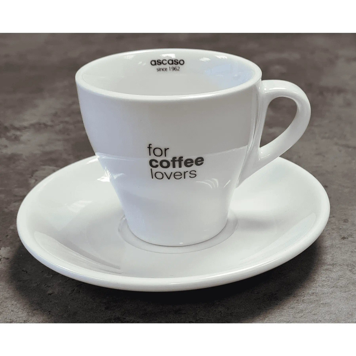 Ascaso "For Coffee Lovers" Cappuccino Tasse Weiß Ascaso - rhiinland.com