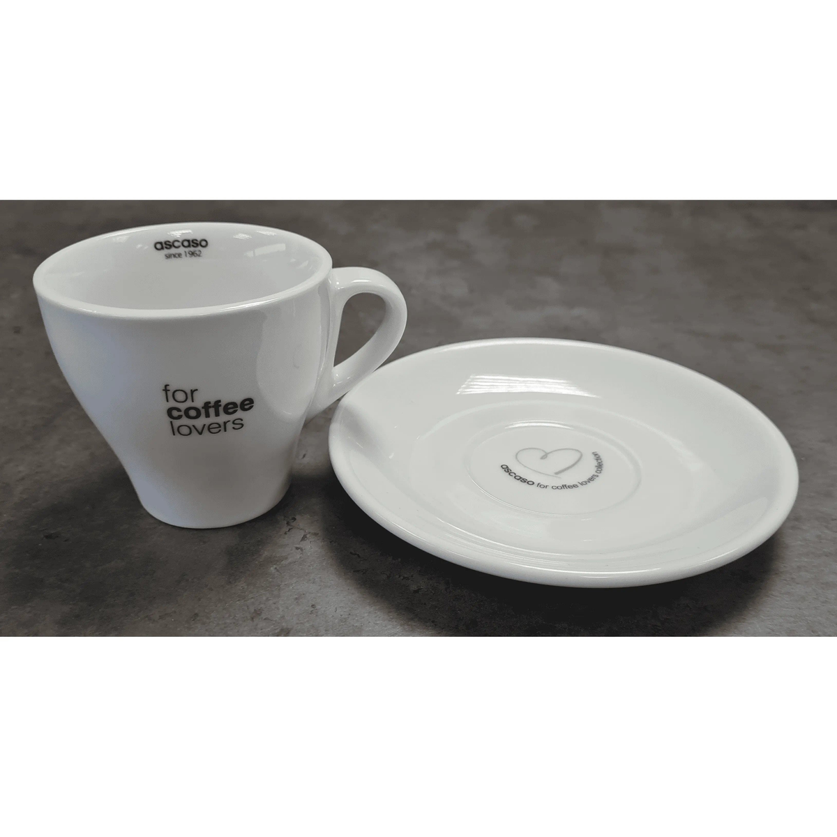 Ascaso "For Coffee Lovers" Cappuccino Tasse Weiß Ascaso - rhiinland.com