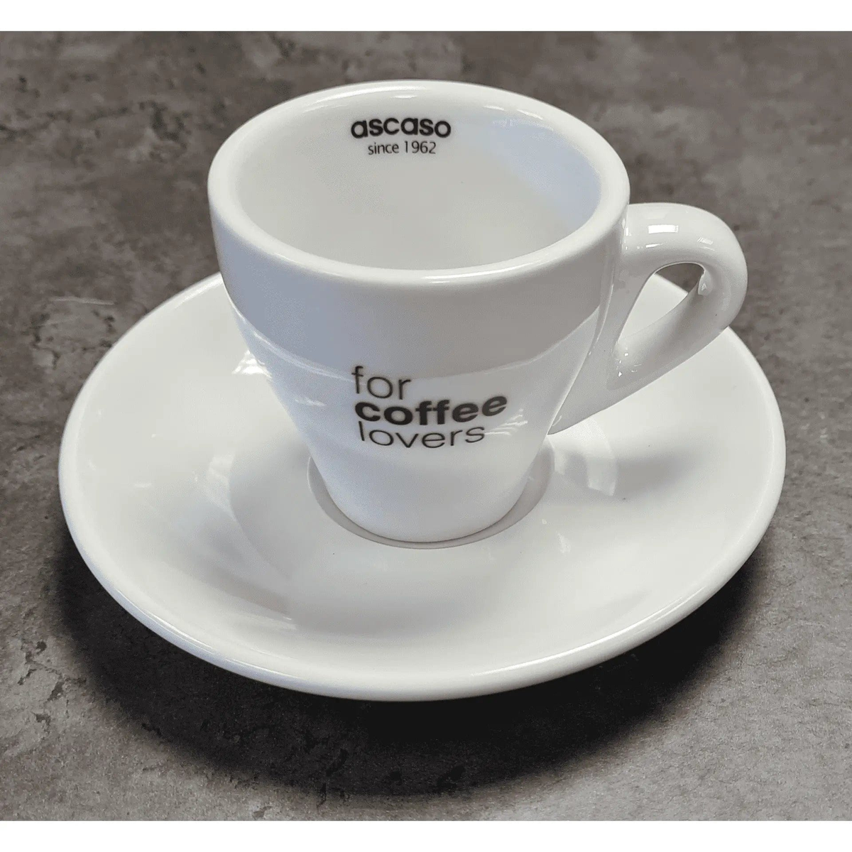 Ascaso "For Coffee Lovers" Espresso Tasse Weiß - V.3502 Ascaso - rhiinland.com