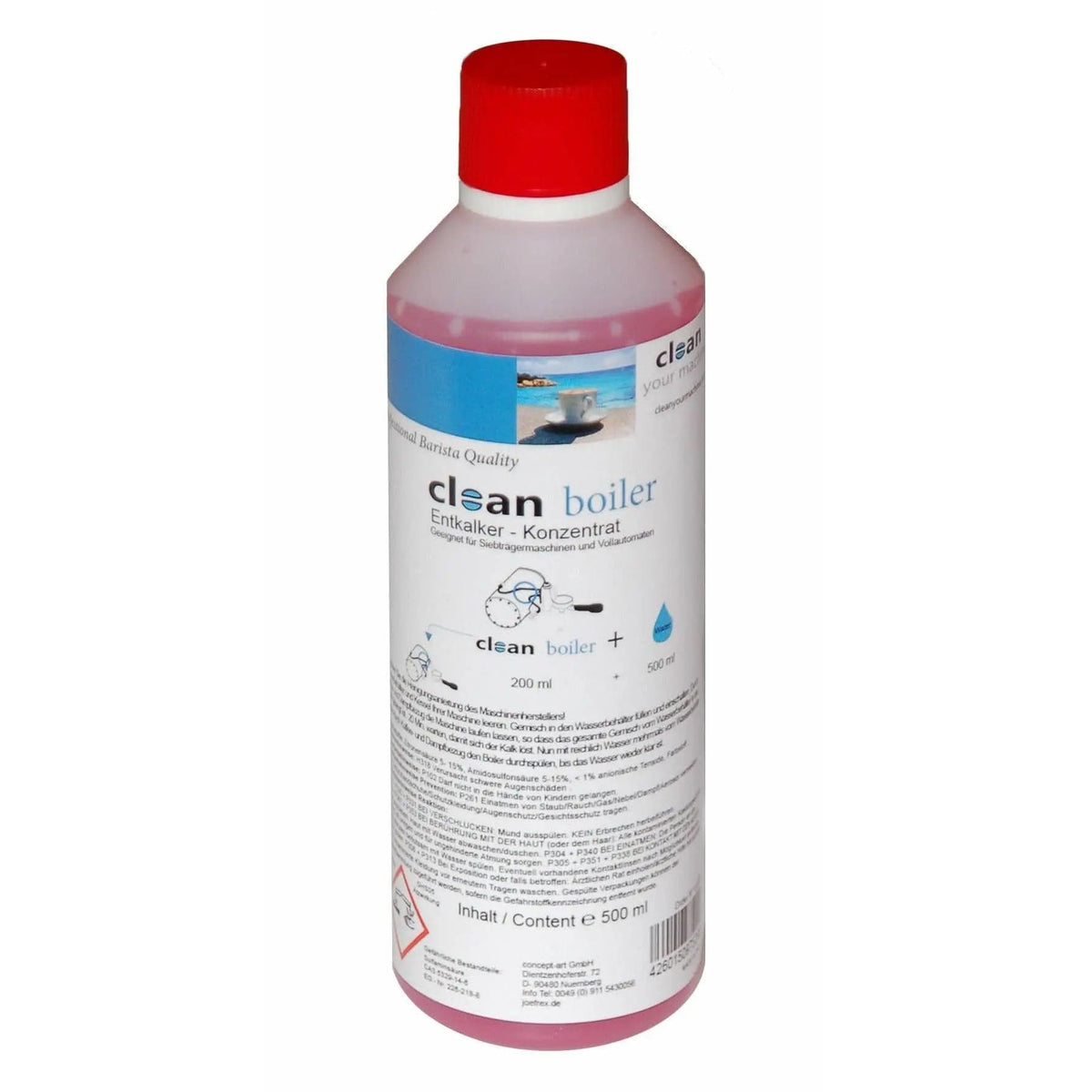 Clean Boiler Entkalker flüssig 500ml Reiniger und Entkalker JoeFrex Default Title - rhiinland.com