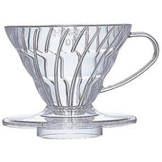 Hario Coffee Dripper V60 01 Clear Kaffeefilter Handfilter Hario - rhiinland.com