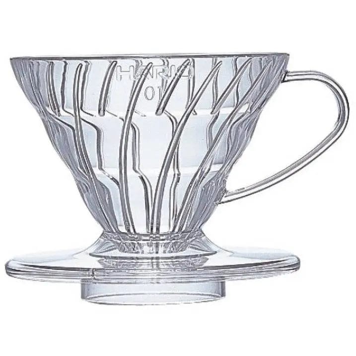 Hario Coffee Dripper V60 01 Clear Kaffeefilter Handfilter Hario - rhiinland.com