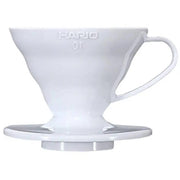 Hario Coffee Dripper V60 01 White Kaffeefilter Handfilter Kunststoff Hario - rhiinland.com