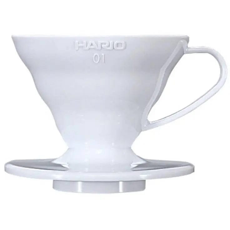 Hario Coffee Dripper V60 01 White Kaffeefilter Handfilter Kunststoff Hario - rhiinland.com