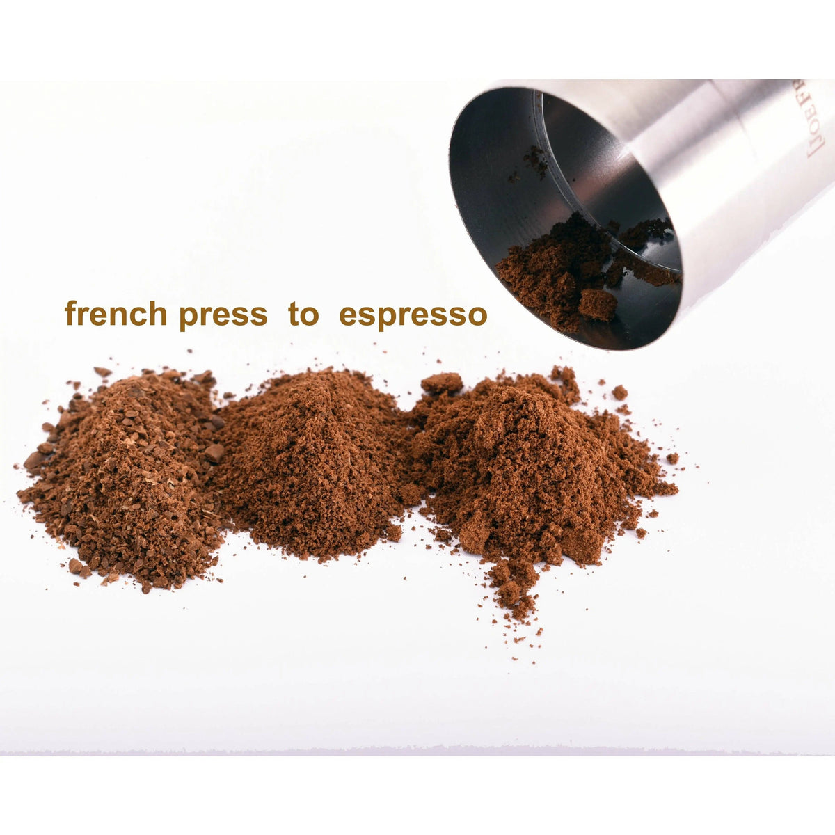 Handmühle Edelstahl - Hand Grinder Handmühle JoeFrex - rhiinland.com