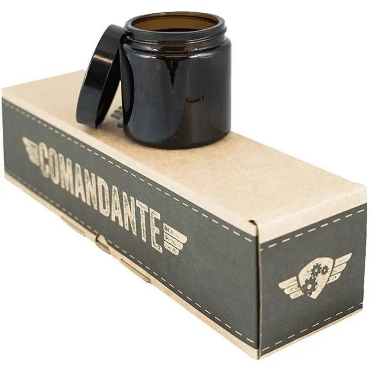 Comandante Glasbehälter Set mit Deckel in Braun - 4 Stück Handmühle Comandante - rhiinland.com