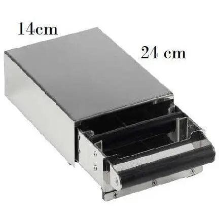 Sudschublade mit Walnussgriff - DXMINI Drawer Exclusive - Perfekt für Eureka Mignon Mühlen Sudschublade JoeFrex - rhiinland.com