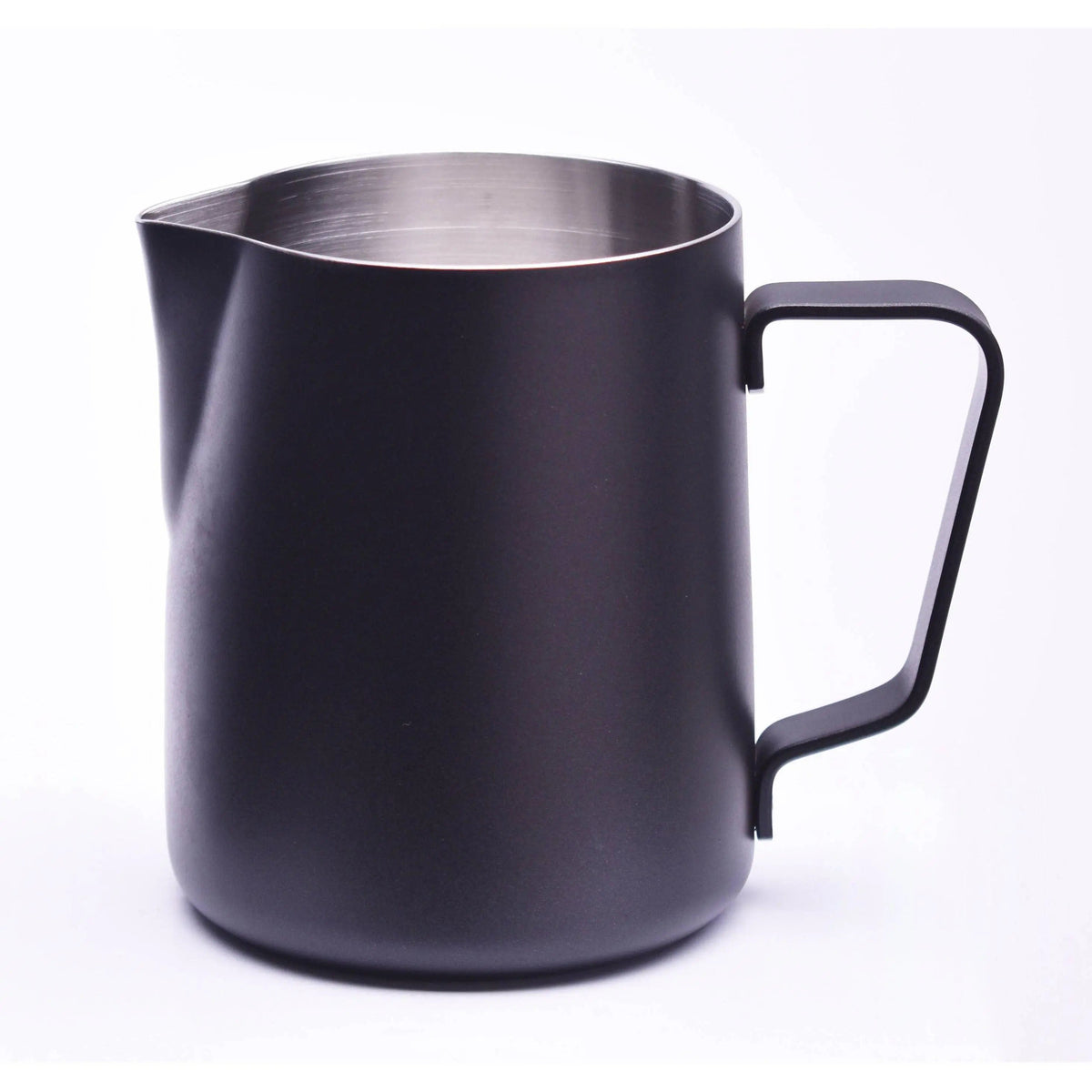 Milchkännchen mit Pulverbeschichtung Black 350 ml / 12 oz Milchkännchen JoeFrex Default Title - rhiinland.com