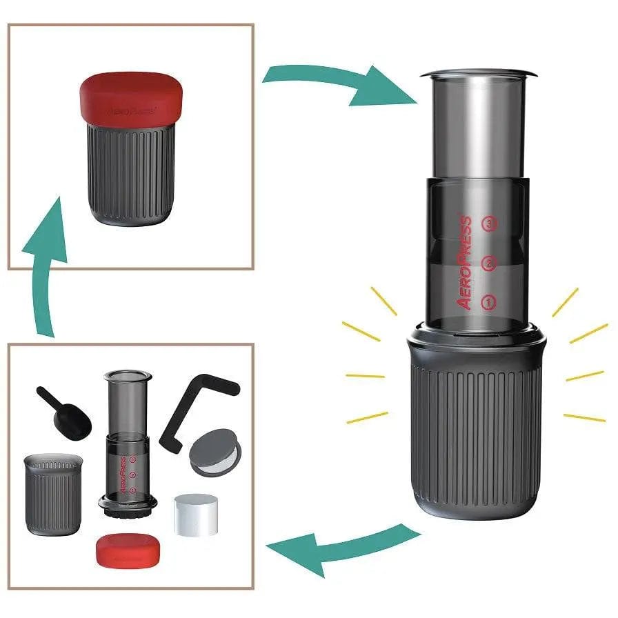 AeroPress Go® Coffee Maker AeroPress - rhiinland.com