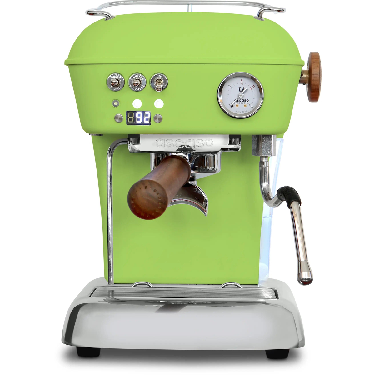 Ascaso DREAM PID 9 verschiedene Farben - Schnell startbereit Espressomaschinen Ascaso Pistazie - rhiinland.com