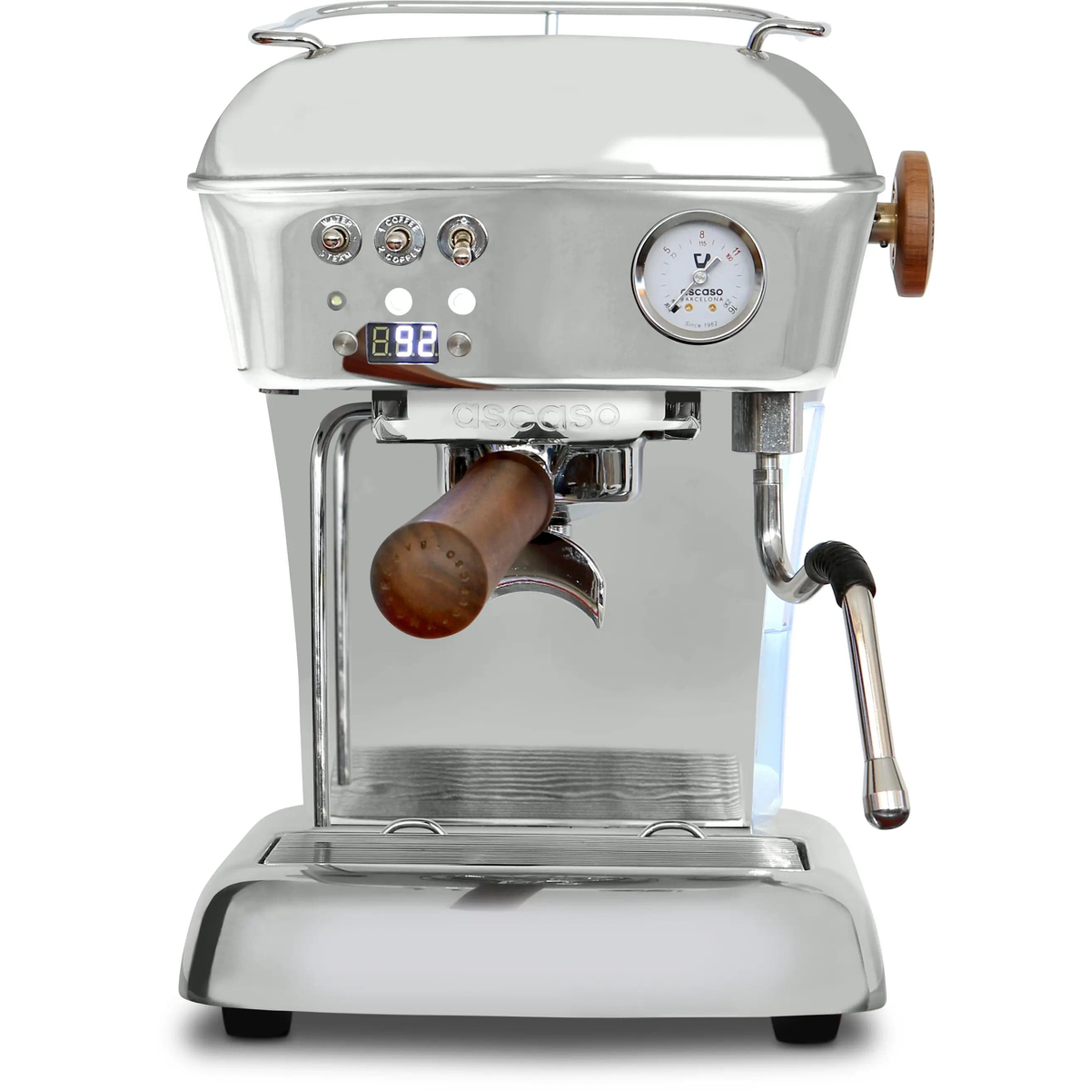 Ascaso DREAM PID 9 verschiedene Farben - Schnell startbereit Espressomaschinen Ascaso Chrom / Inox - rhiinland.com