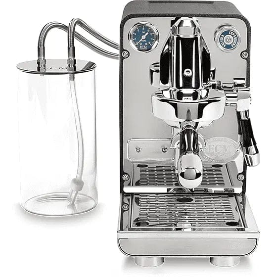 ECM Puristika - Einkreislauf-System mit Fast Heat Up im Spitzendesign Espressomaschinen ECM Chrom / Inox - rhiinland.com