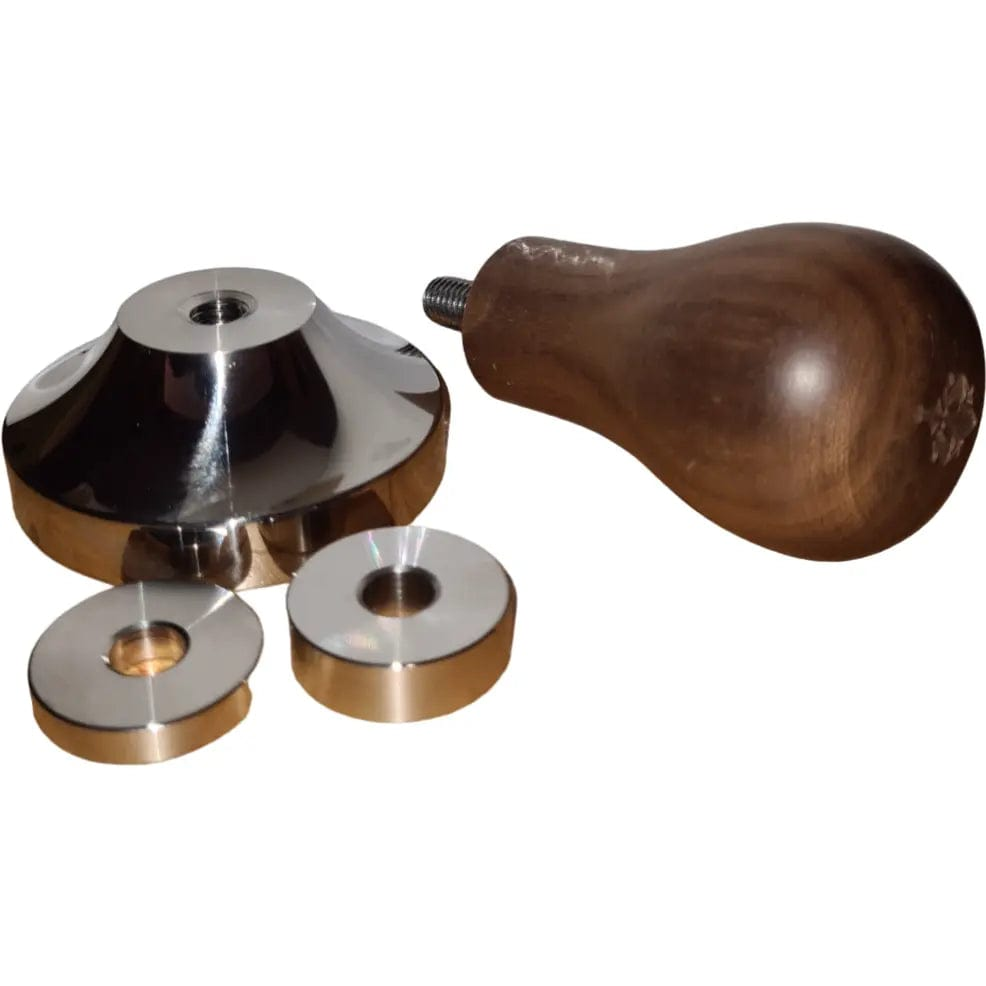 EUREKA Verstellbarer Tamper 58 mm oder 58,3 mm - Schwarz oder Nussbaum Tamper Eureka - rhiinland.com