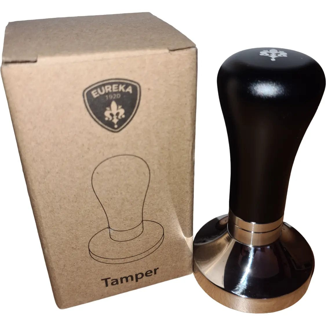 EUREKA Verstellbarer Tamper 58 mm oder 58,3 mm - Schwarz oder Nussbaum Tamper Eureka - rhiinland.com