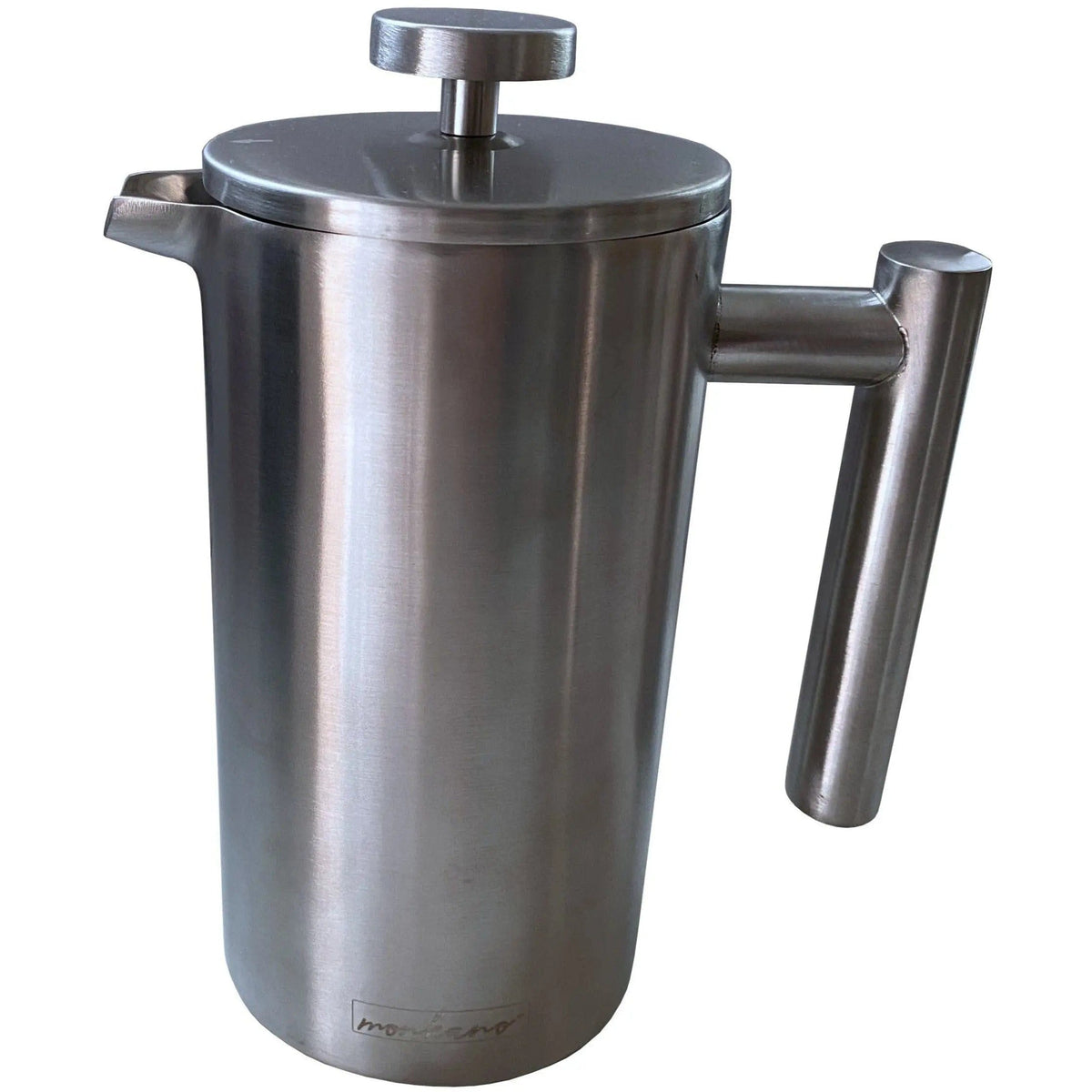 Pressstempelkanne "Monza" Edelstahl - Isolierfunktion 1000 ml French Press isoliert French Press monkano - rhiinland.com