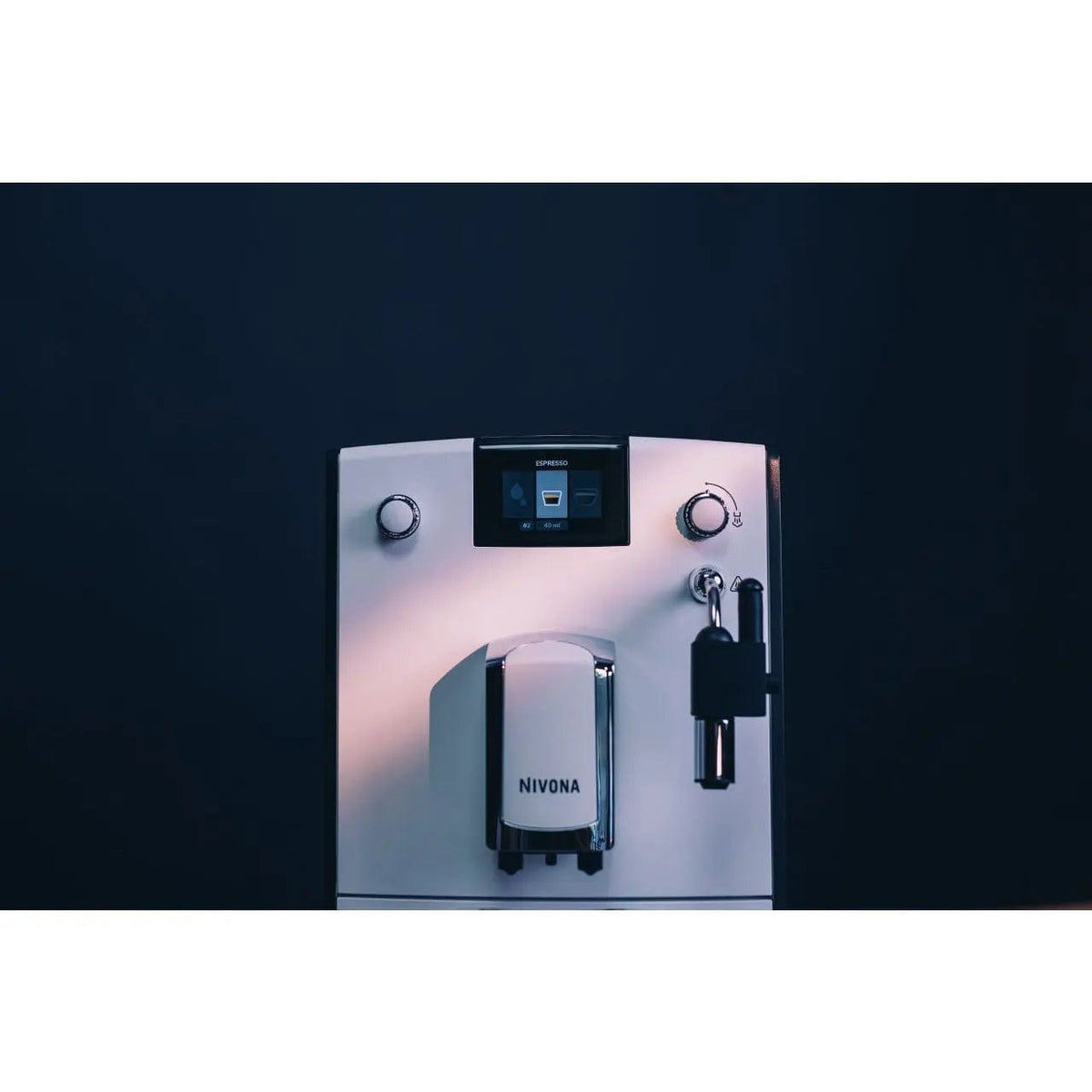 Nivona NICR 5'60 Weiß – Chrom – Kaffeevollautomat Kaffeevollautomat Nivona - rhiinland.com