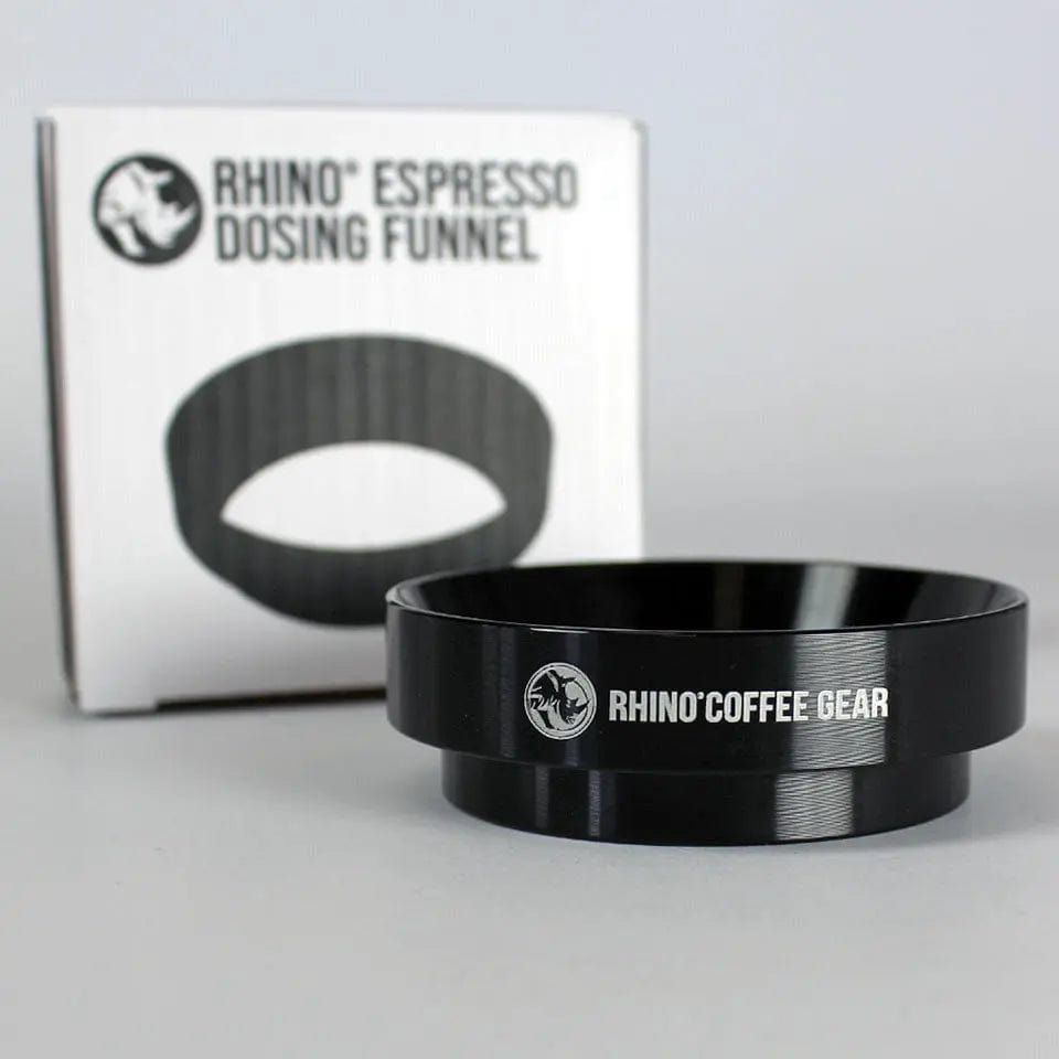 Rhinowares Dosing Funnel - Dosierring schwarz für 58 mm Siebträger Dosierring Rhinowares - rhiinland.com
