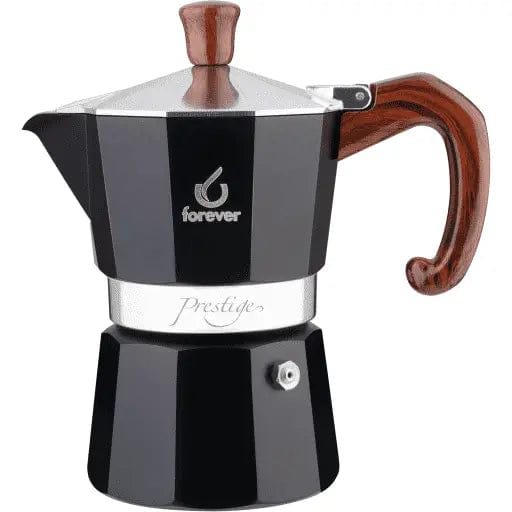 Moka Prestige Radica - Mokkakanne - Wurzelholz Aluminium 2 Tassen Mokkakanne Forever Default Title - rhiinland.com