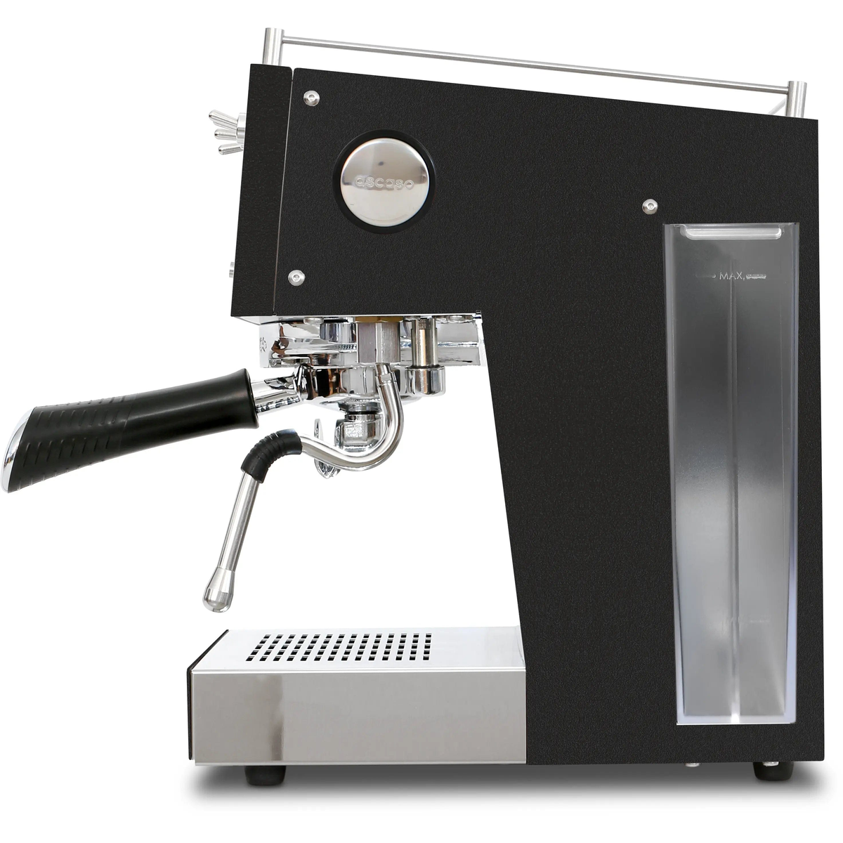 Ascaso Steel Duo Black - Modell 2022 mit 25% mehr Dampfpower Espressomaschinen Ascaso - rhiinland.com