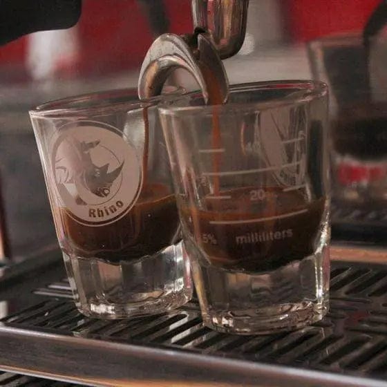 Rhinowares Espresso Shotglas Lined 60 ml Dosierbecher Rhinowares - rhiinland.com