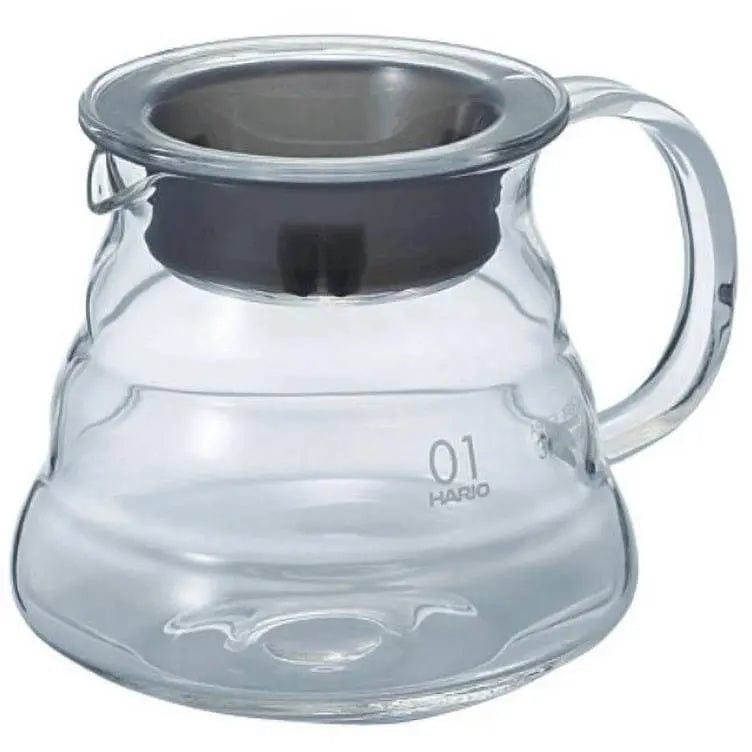 Hario V60 Range Server 360ml Clear Kaffeekanne aus Glas Handfilter Hario - rhiinland.com