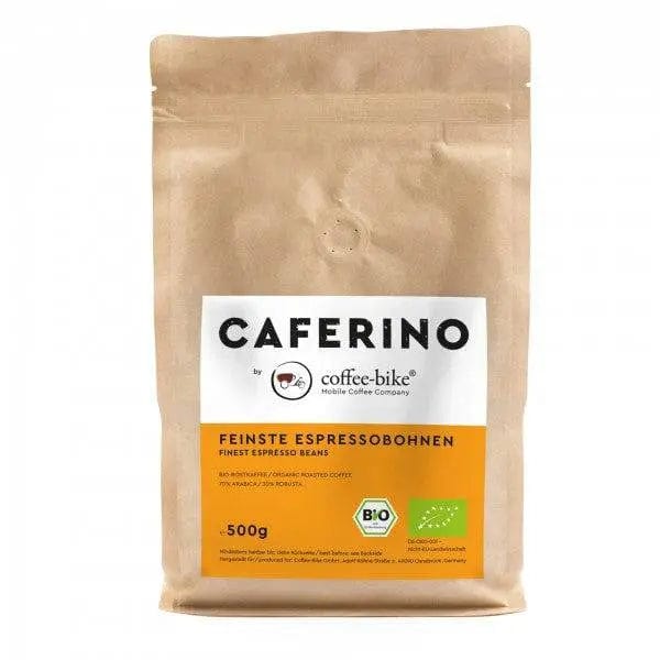 Caferino Espresso-Bohnen von Coffee-Bike Kaffee Caferino 500 Gramm Ganze Bohnen - rhiinland.com